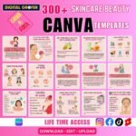 300+ Skincare Beauty Post Templates for Instagram
