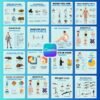 1500 HEALTH AND FITNESS INFOGRAPHICS