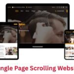Premium Single Page Scrolling Website