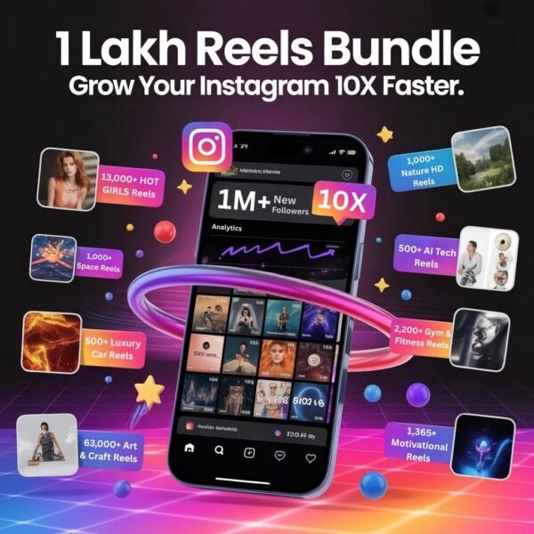1 Lakh Reels bundle digitalcart24.in